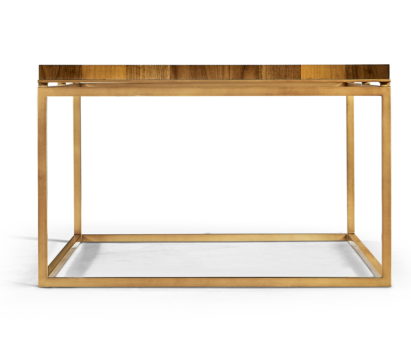 Rectangular Bookmatched Walnut Coffee Table