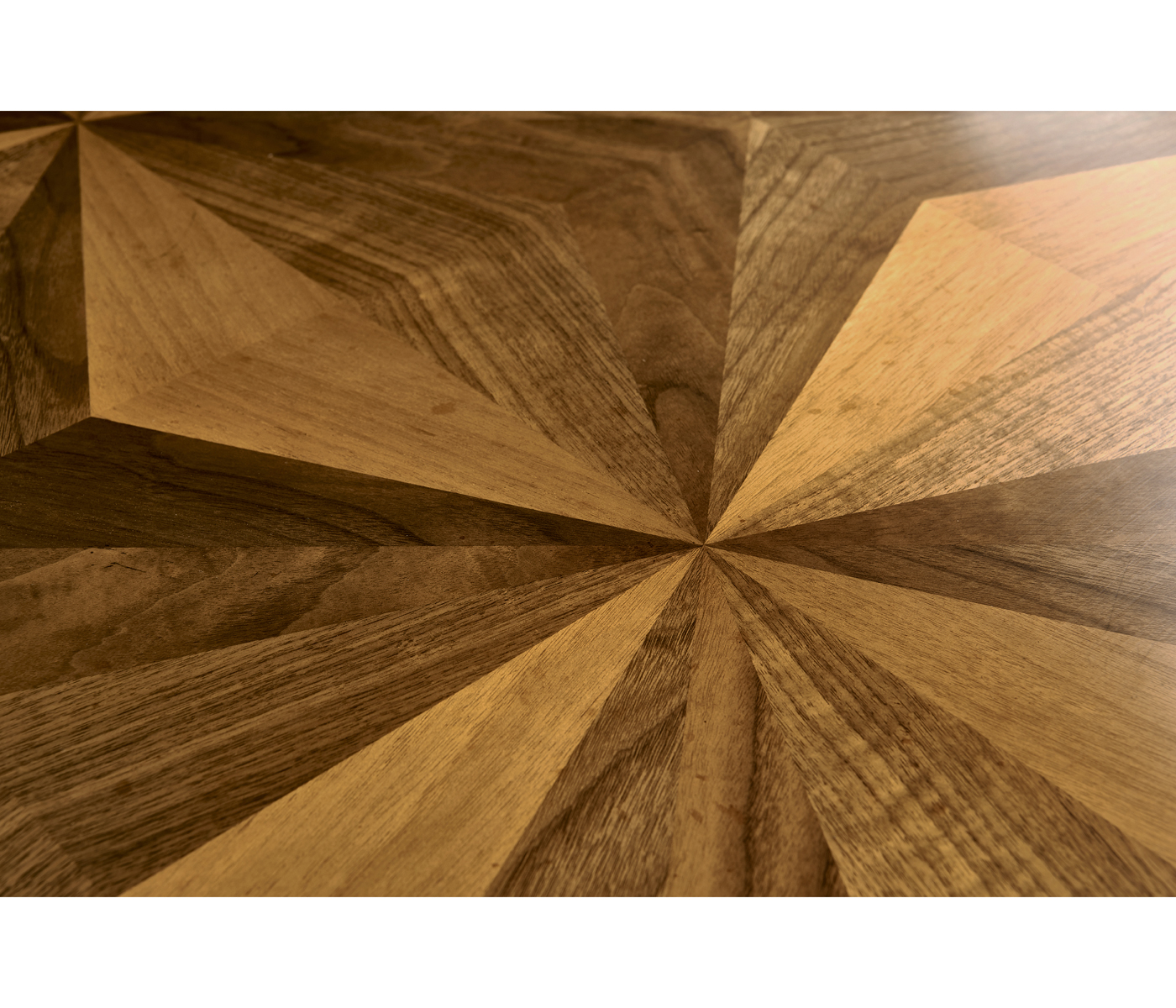 Rectangular Bookmatched Walnut Coffee Table