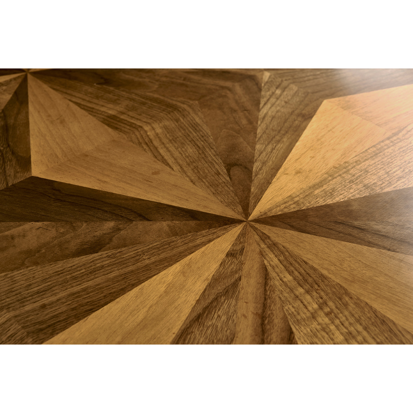 Rectangular Bookmatched Walnut Coffee Table