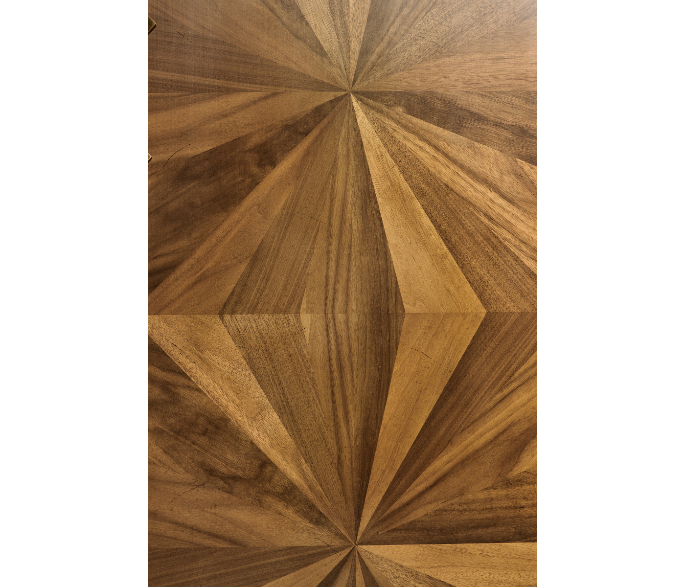 Bookmatched Walnut Storage Cabinet