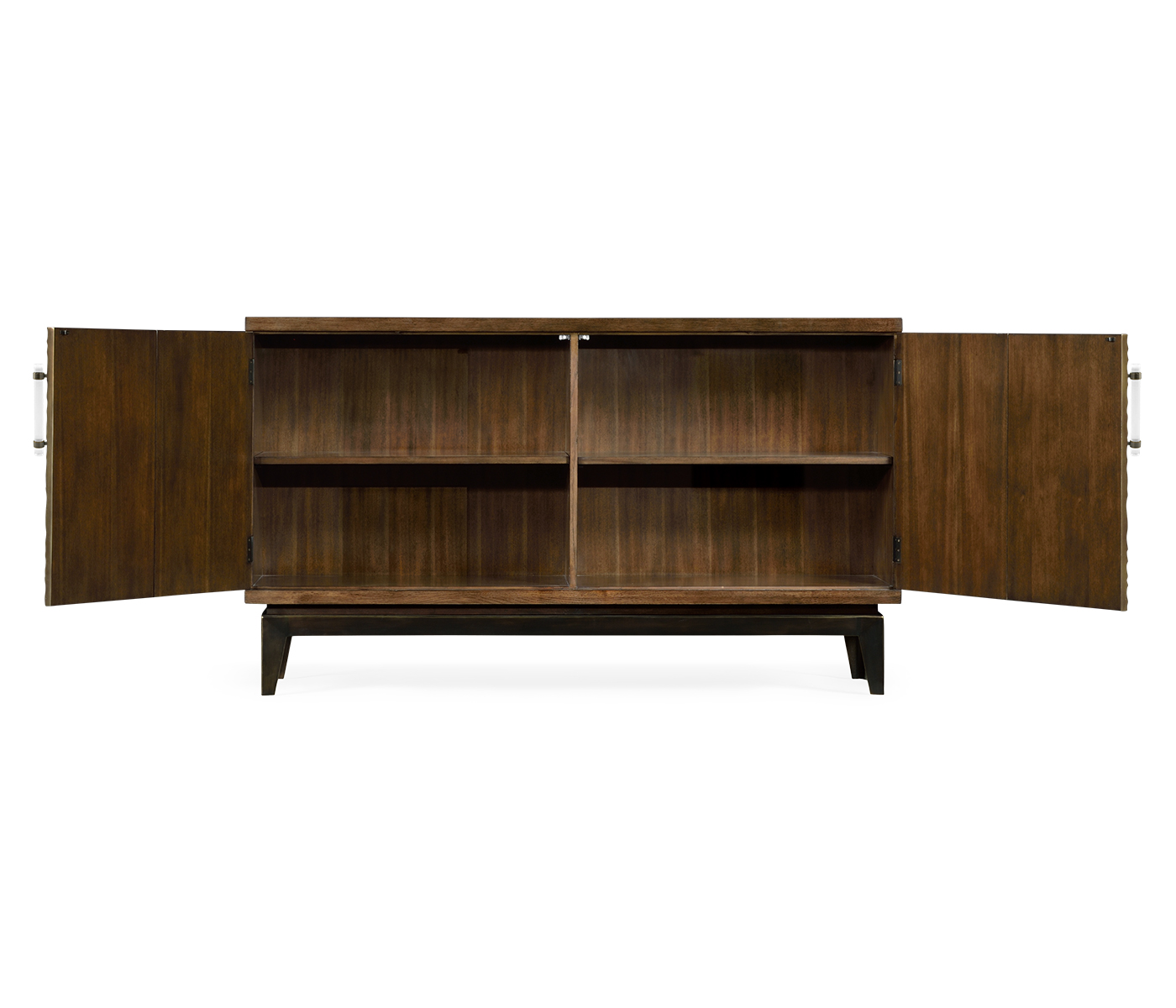 Textured Chestnut Storage Cabinet