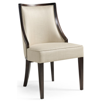 Smoked Grey Eucalyptus Dining Side Chair