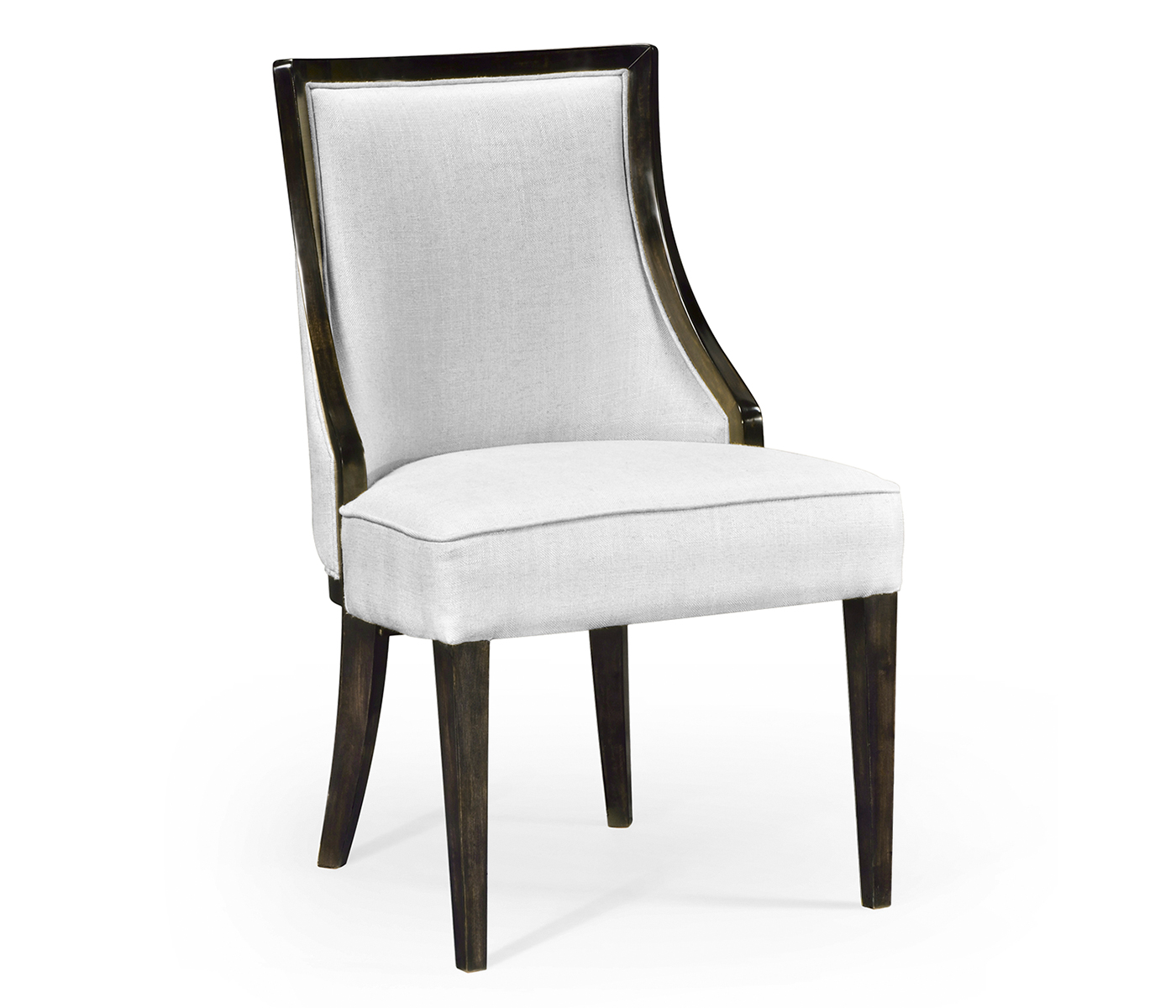 Smoked Grey Eucalyptus Dining Side Chair