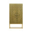 Four-Point Star 3D Geometric Cabinet