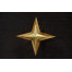 Four-Point Star 3D Geometric Cabinet