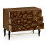 Feather Inlay Chest of Drawers