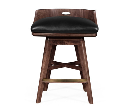Langkawi Natural Walnut Counter Stool
