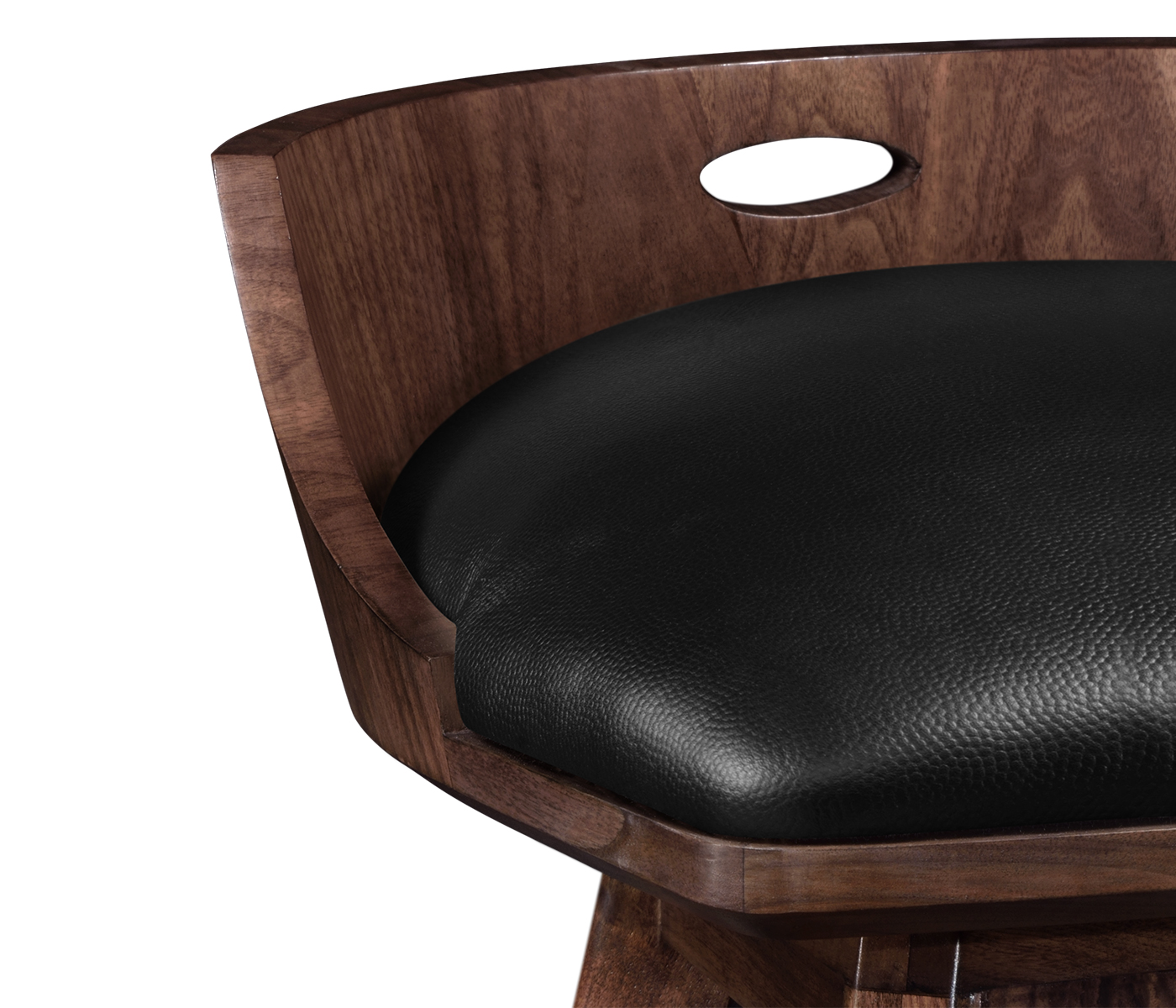 Langkawi Natural Walnut Counter Stool