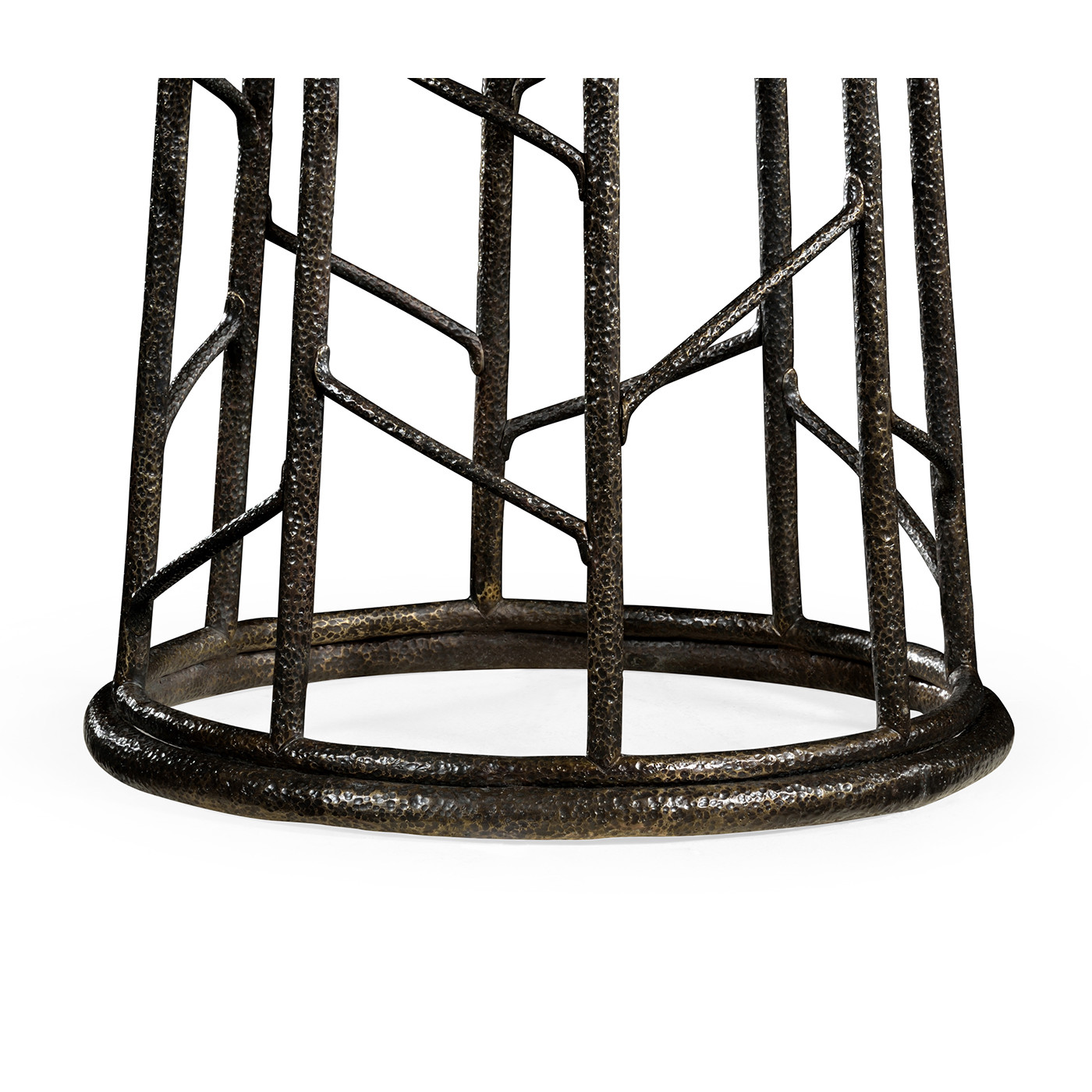 Circular Natural Walnut Continental Table