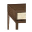 Square Natural Walnut Bedside Table