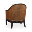 Rouded Langkawi Rattan Back Dining Chair