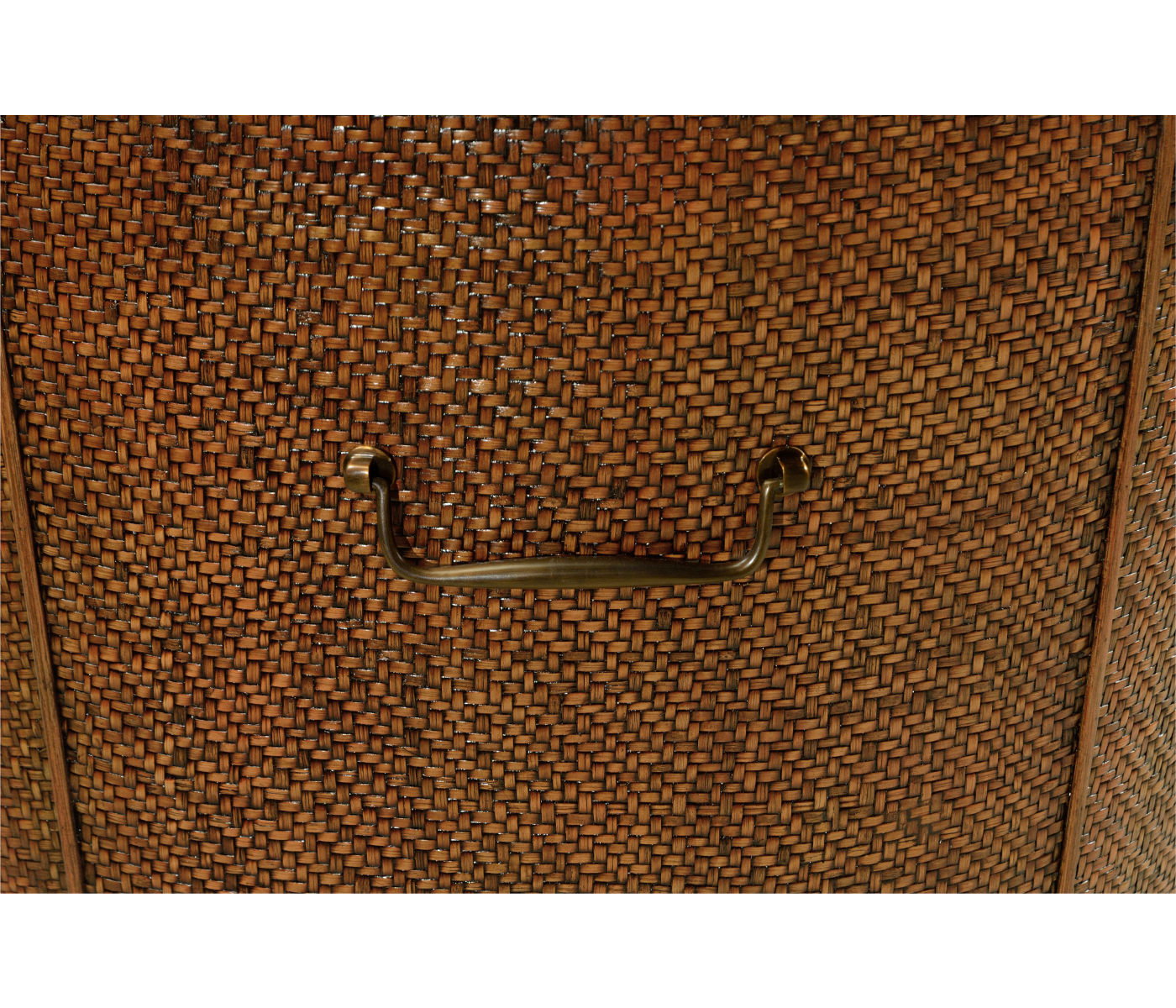 Langkawi Curved Sonokelling & Rattan Occasional Chair