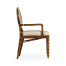 Walnut Barleytwist Dining Arm Chair