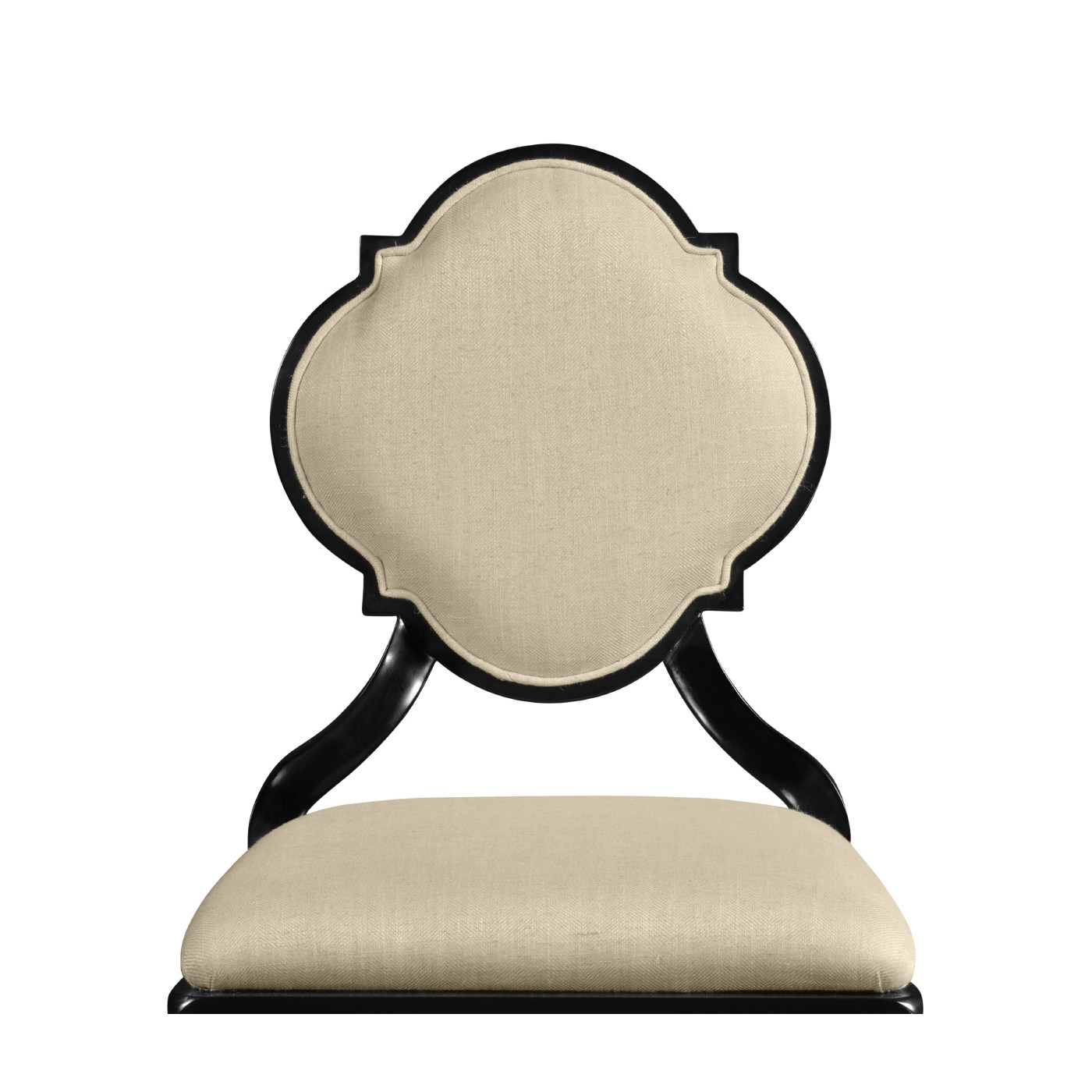 Black Barleytwist Dining Side Chair