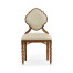 Walnut Barleytwist Dining Side Chair