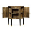 Coffee Bean Eucalyptus Commode Table