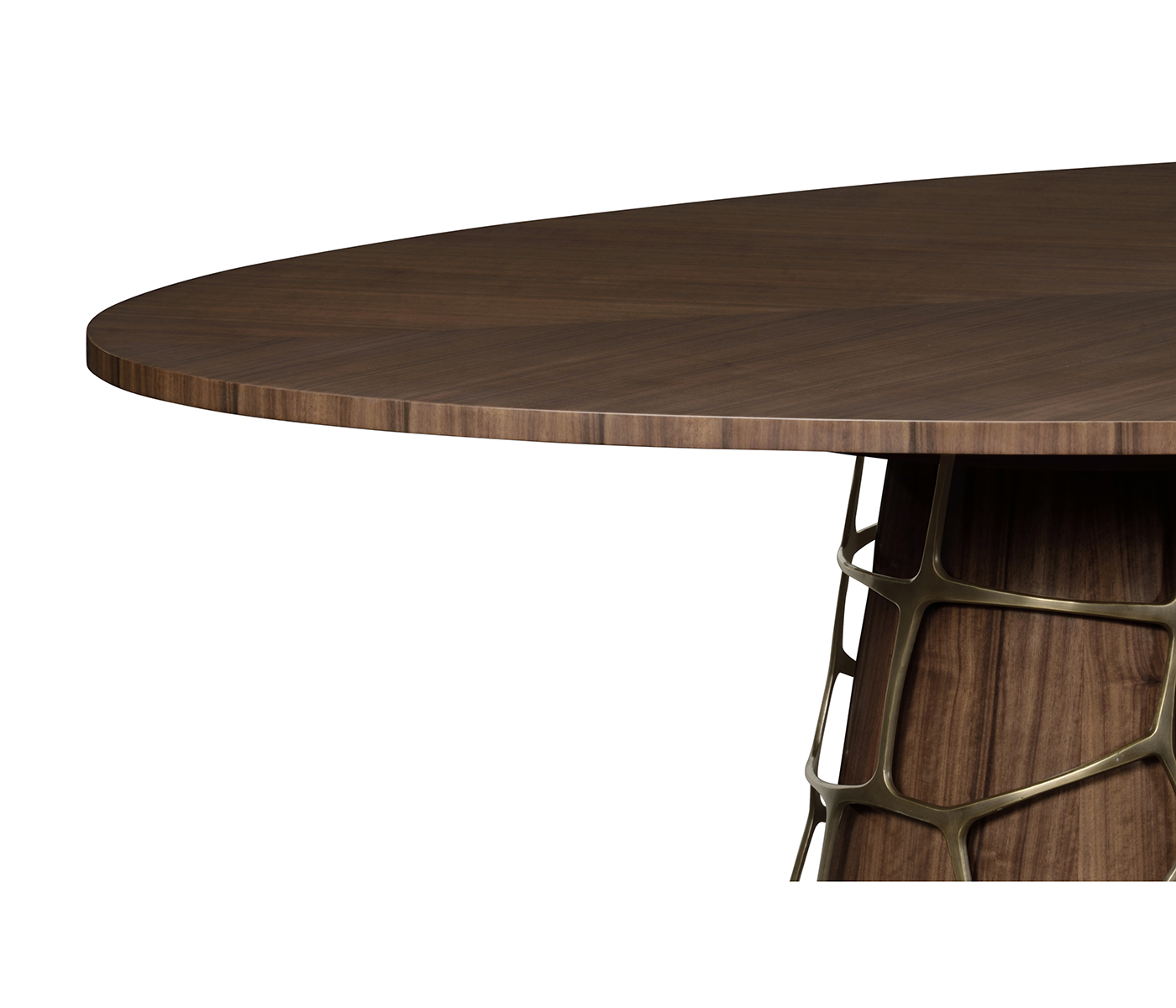 118'' Long Oval Dining Table