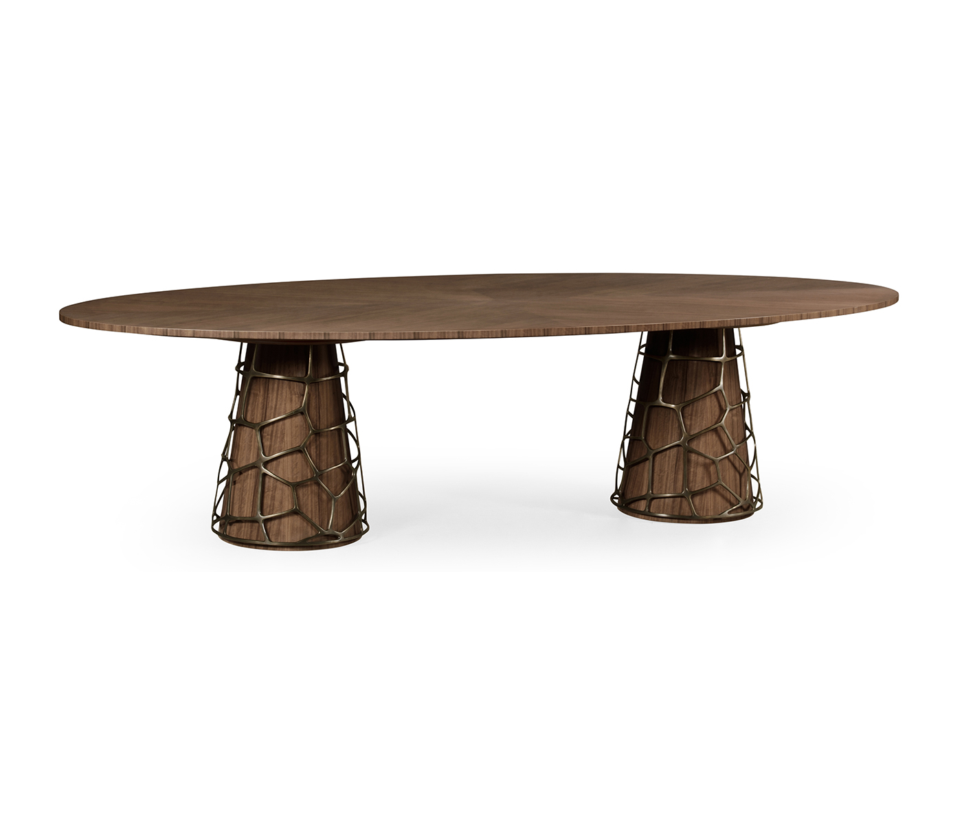 118'' Long Oval Dining Table