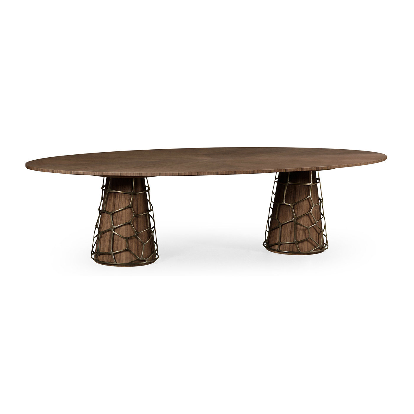 Long Oval Dining Table 118