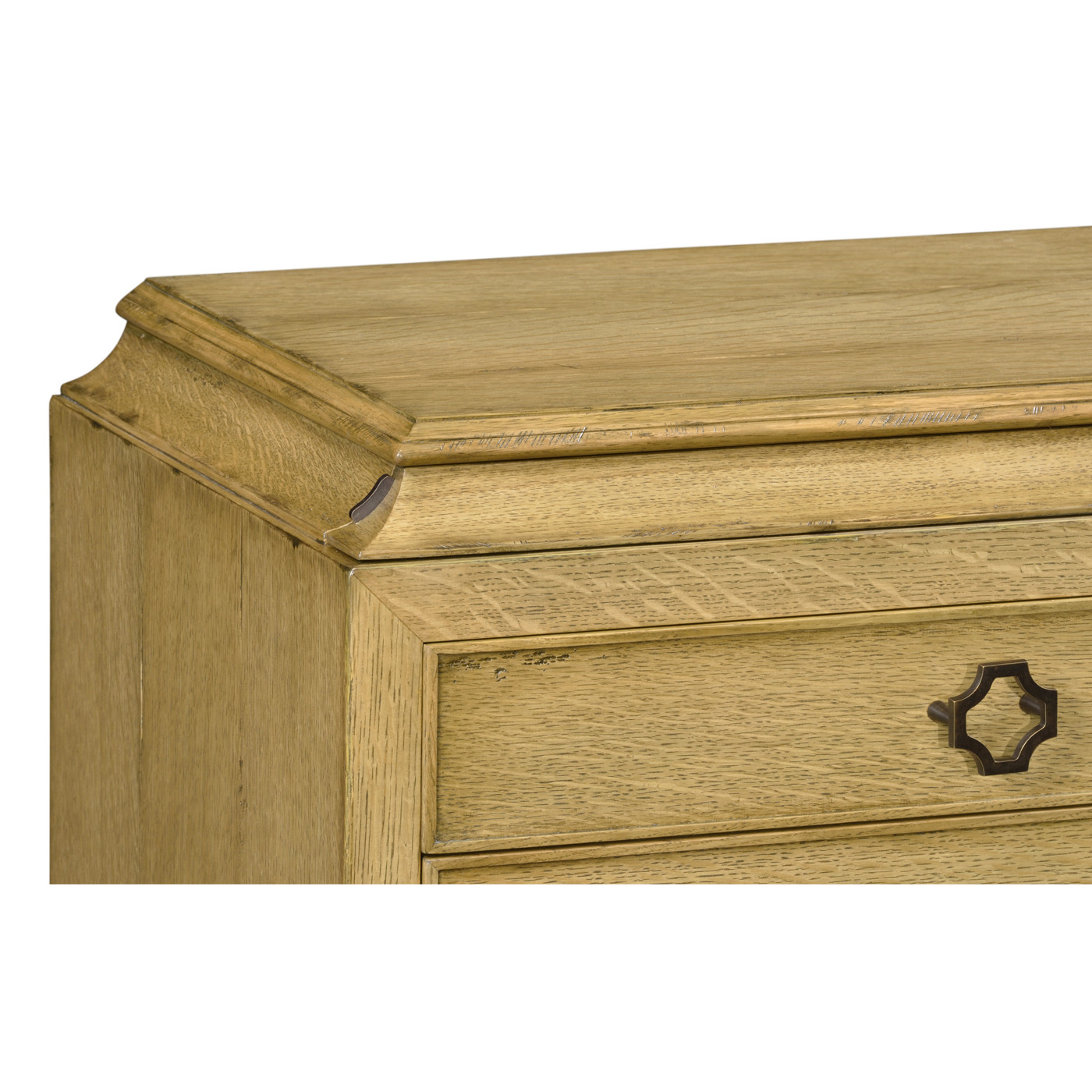 Small Natural Oak Chest of Drawers