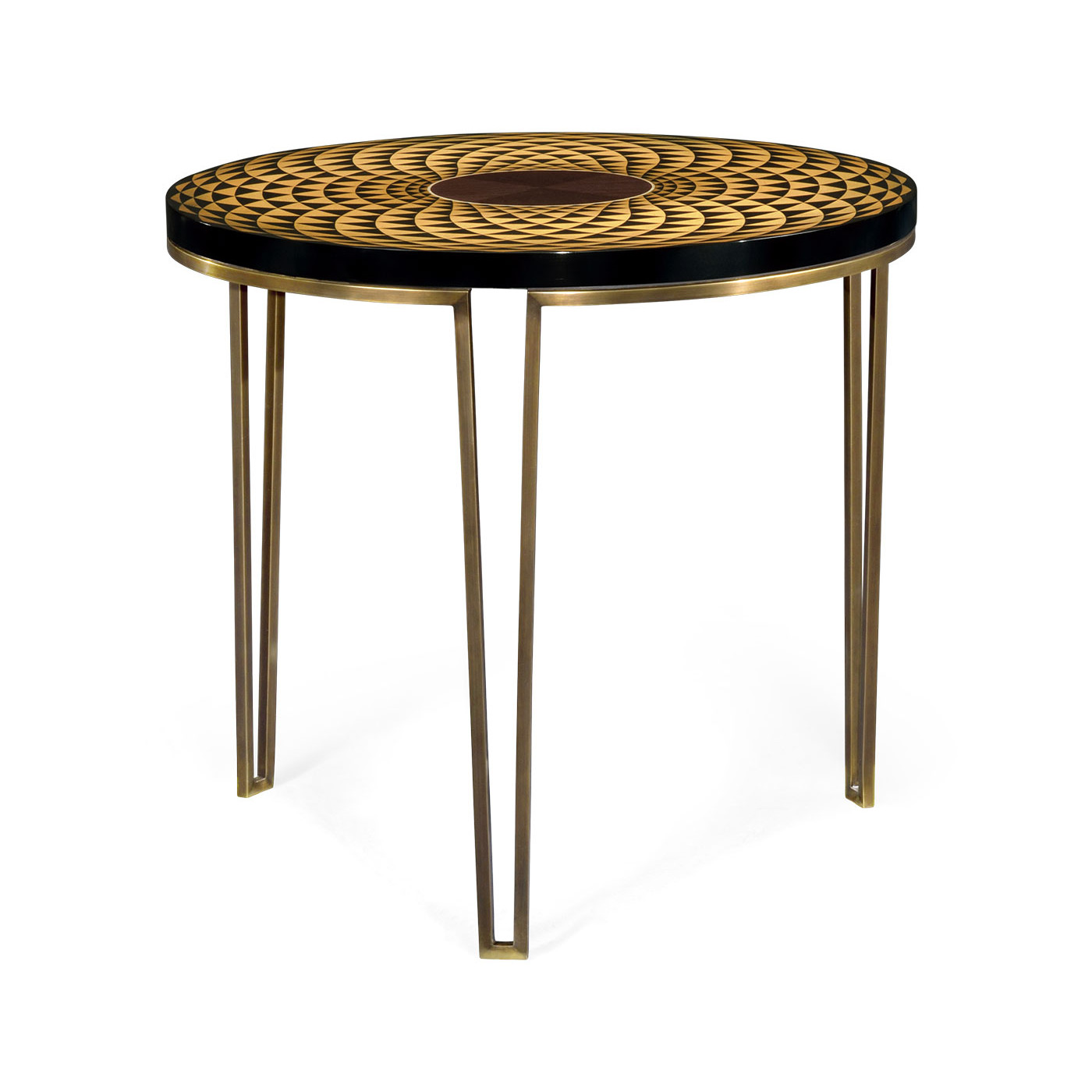 Helical Round Lamp Table