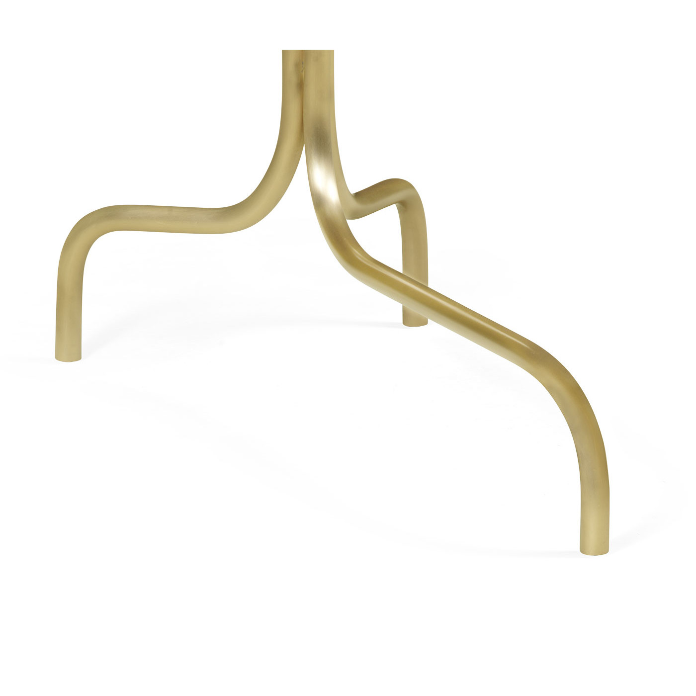 Oval Sofa Table with Tripod Base