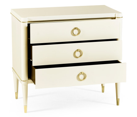 Small Ivory Chest of Drawers