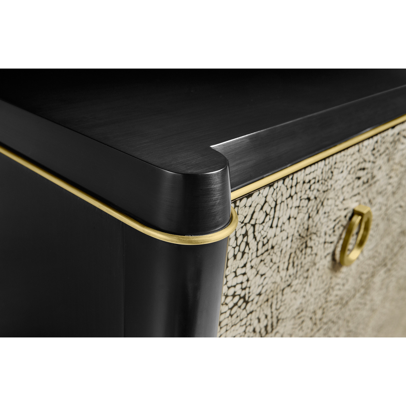 Large Light Grey Eggshell Chest of Drawers