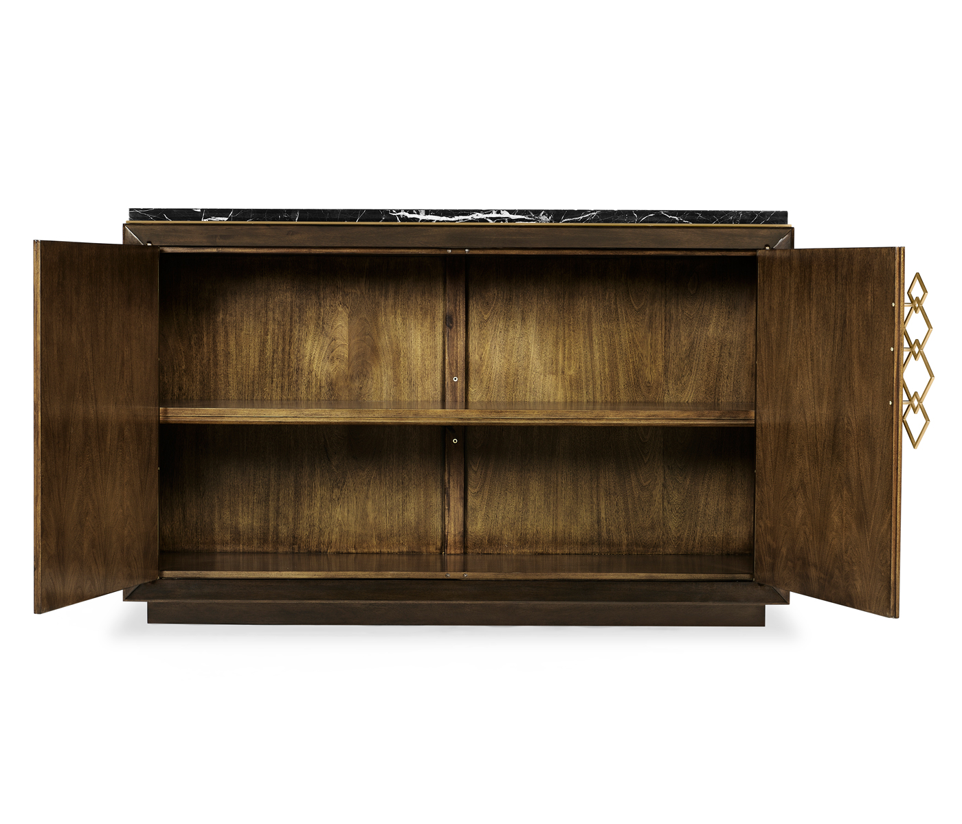 Bookmatched Walnut Sideboard