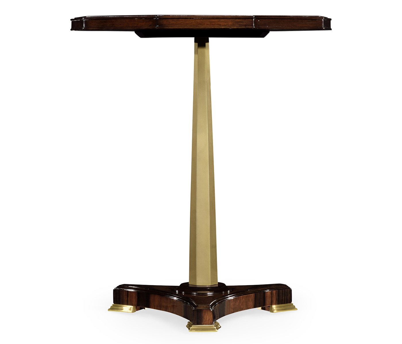 Nonagon Macassar Ebony Side Table