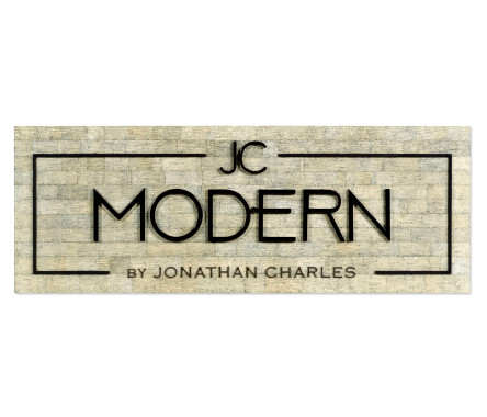 JC Modern Logo Panel with Eggshell