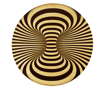 3D Op Art Backlit Wall Panel