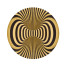 Op Art Side Table