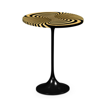 Op Art Side Table
