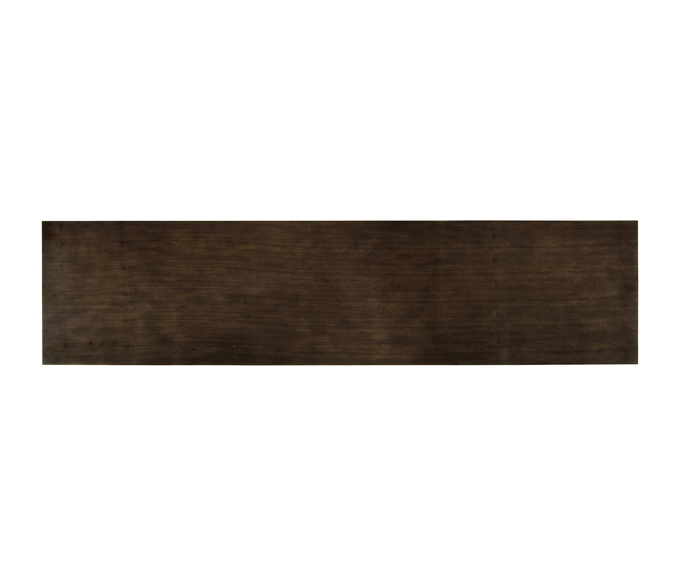 Dark Gold Walnut & Hand Painted TV Cabinet