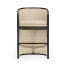 Dark Brown Ash Tub Counter Stool