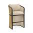 Dark Brown Ash Tub Counter Stool