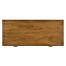 Rectangular Medium Brown Elm Chest of Five Drawers
