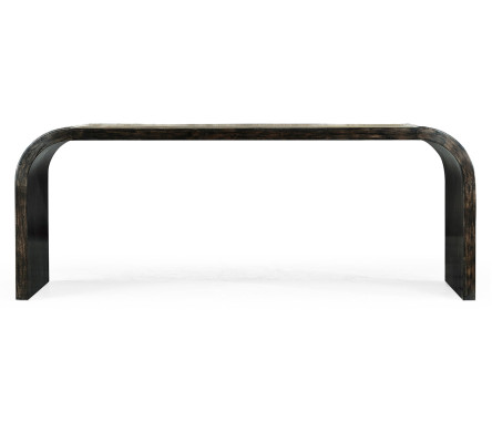 Fusion Etched Brass Cocktail Table