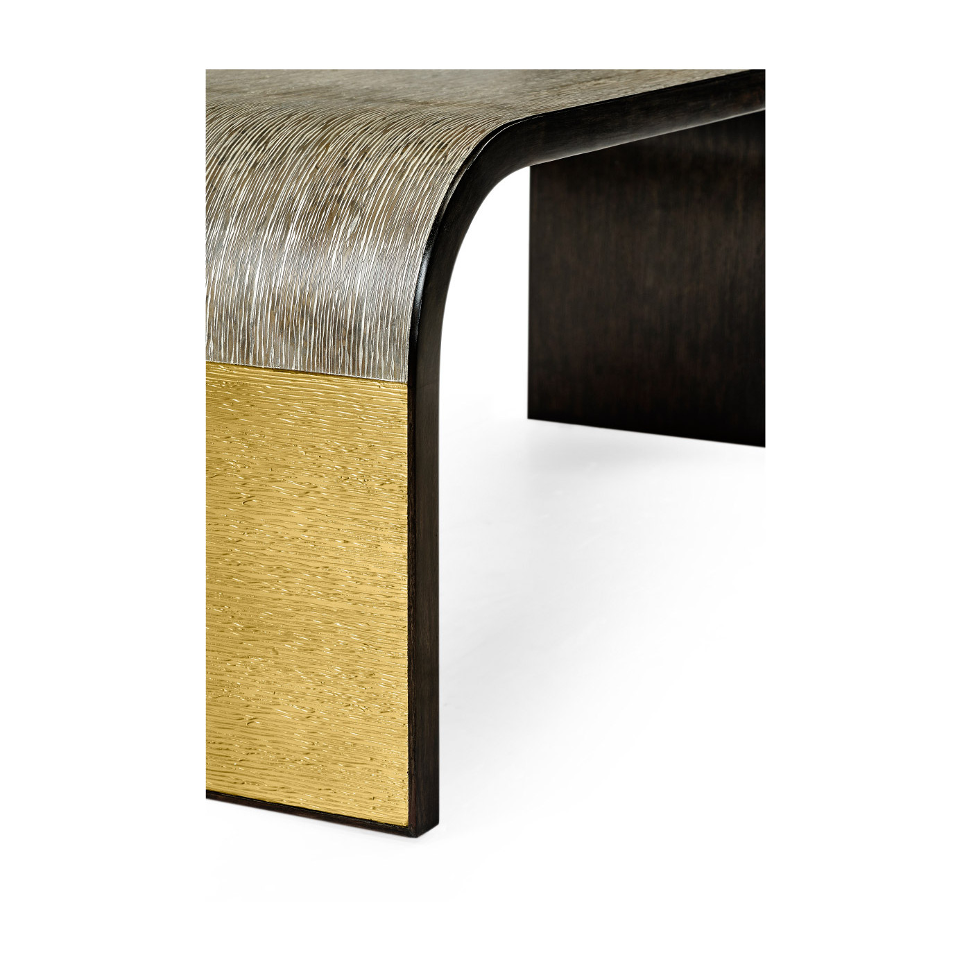 Fusion Etched Brass Cocktail Table