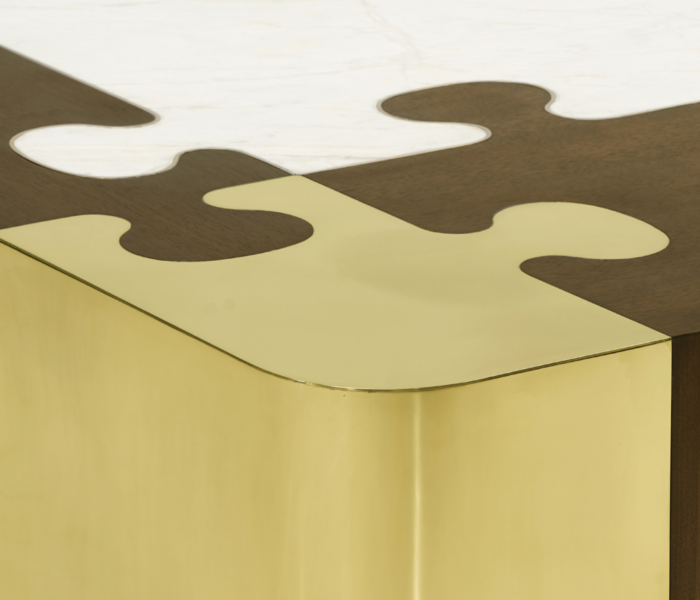 Fusion Marble Puzzle Cocktail Table