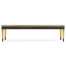 Fusion Rectangular Oak & Marble Cocktail Table