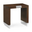 Campaign Style Dark Santos Rosewood Sliding Nesting Tables