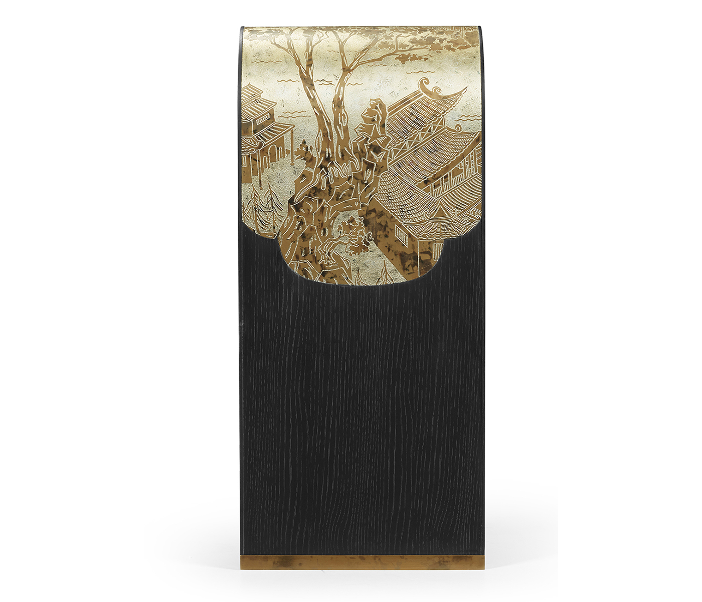 Fusion Curved Chinoiserie Console