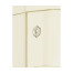 Bowfront Ivory Bedside Chest of Drawers
