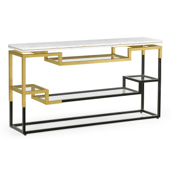 Fusion Bronze & Brass Console