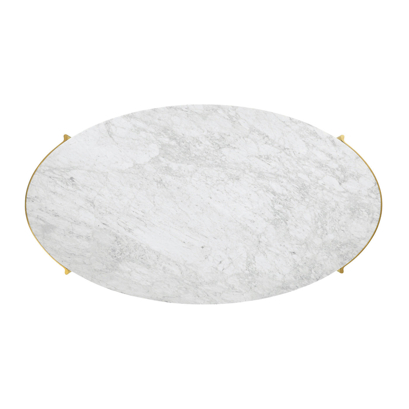 Fusion Oval Marble Dining Table 96