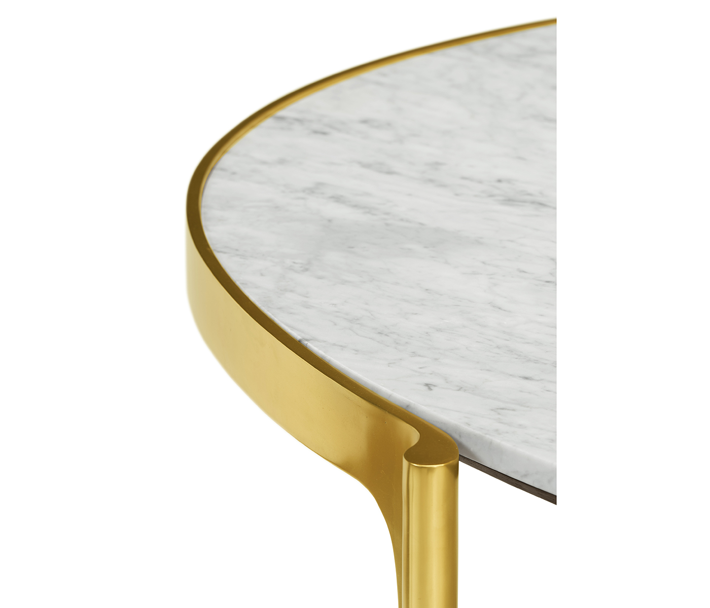 Fusion Oval Marble Dining Table