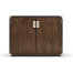 Campaign Style Dark Santos Rosewood Storage Cabinet