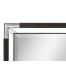 Campaign Style Charcoal Floor Standing Mirror